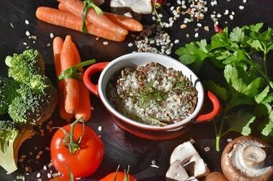 Sağlıklı bir diyet planına göre yaklaşık menü